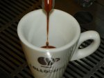 Lollo Caffé Espresso Classico szemeskávé teszt csapolás