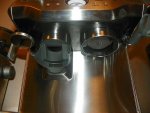Catler ES 8012 kávéfőző bemutató darálónyílás, és főzőfej