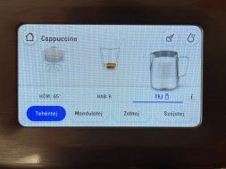 Sage Barista Touch kávégép bemutató tejhab hőmérséklet állítás
