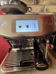 Sage Barista Touch kávégép bemutató kávéitalok menü