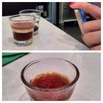 ZOKNIBAN a titkok nyomában, Ír kávé whisky kaviárral / csepegtetett kávé (cold dripper)