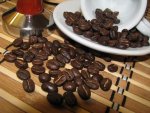Kávékalmár Guatemala Antigua Pastores szemeskávé teszt kávébabok