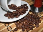 Kapucziner Karib Tenger Gyöngye 100% arabica blend szemeskávé teszt kávébabok