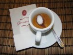 Goriziana Caffé Extra Gold szemeskávé teszt cukor