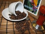 Blue Bird Roastery Costa Rica kávé teszt kávébabok
