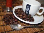 Meseta Crema d'Oro szemeskávé teszt kávébabok