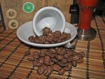Semiramis Costa Rica szemeskávé teszt kávébabok