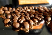 Blckest Peru Huabal Cajamarca kávéteszt kávébabok