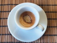 Coffeein Espresso Moderna szemeskávé teszt cukor