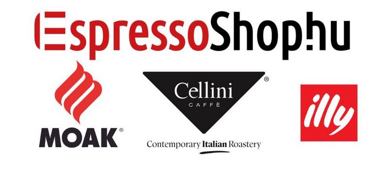 EspressoShop illy Cellini MOAK logok