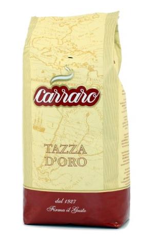 carraro tazza d'oro decaffeinato szemes kávé csomagolás